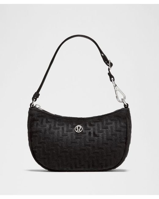 lululemon athletica Black – City Essentials Mini Shoulder Bag 1L L Monogram Velvet –