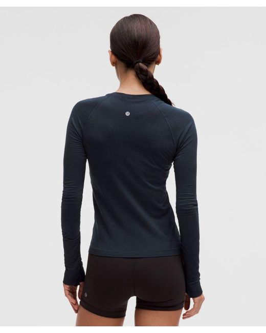 lululemon athletica Blue Swiftly Tech Long-Sleeve Shirt 2.0