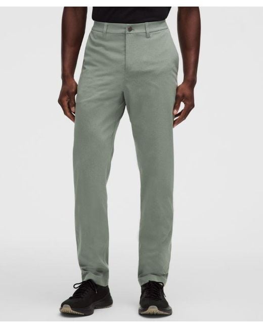 lululemon athletica Black – Abc Classic-Fit Trousers 32L – /Pastel – Size 12 for men
