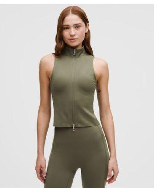 lululemon athletica Green – Santa Monica Zip-Front Tank Top Erewhon – –