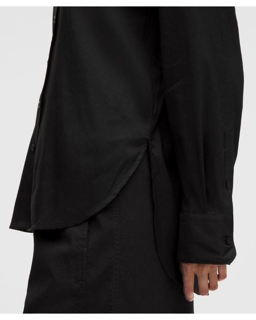 lululemon athletica Black – Lululinen Relaxed-Fit Long-Sleeve Button Up – – Size Large