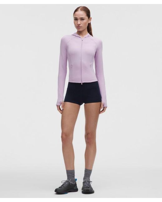 lululemon athletica Purple – Wunder Train Full-Zip Jacket – – Size 4