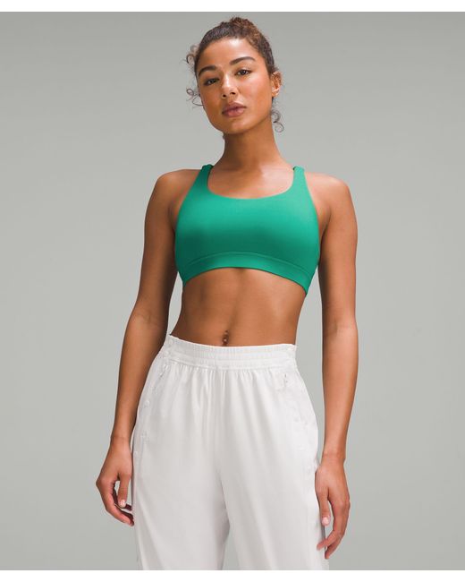 lululemon athletica Green – Energy Sports Bra Medium Support, B–D Cups – –