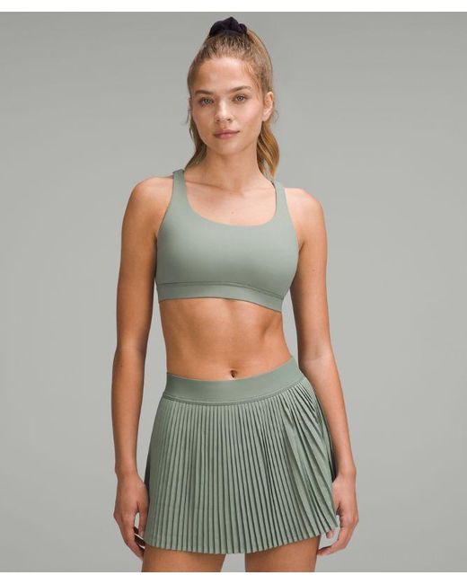 lululemon athletica Green Energy Bra Medium Support, B-D Cups