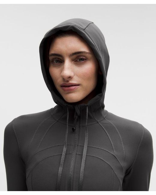 lululemon athletica Black – Define Hooded Jacket Nulu – – Size 4