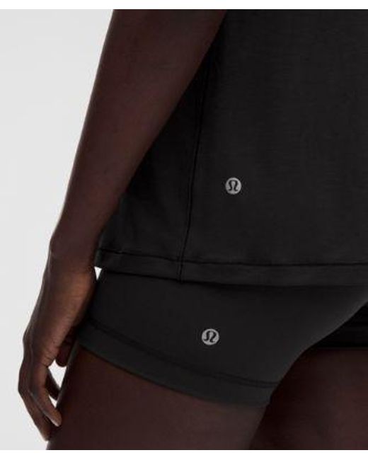 lululemon athletica Black Soft Jersey Training Tank Top