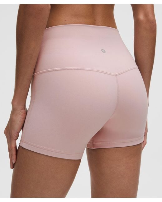 lululemon athletica Pink Align High-Rise Short 4"