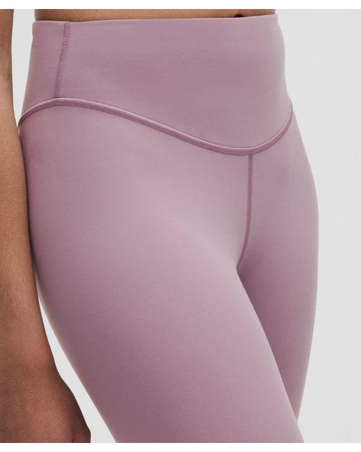 lululemon athletica Purple Wunder Under Smoothcover High-Rise Tight 25"