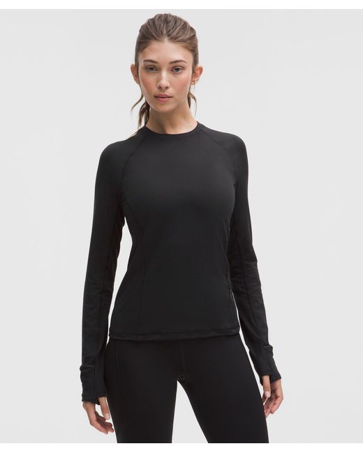 lululemon athletica Black It's Rulu Classic-Fit Long-Sleeve Shirt