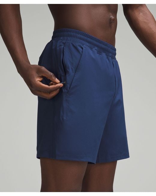lululemon athletica Pace Breaker Linerless Shorts - 7" - Color Blue - Size L for men