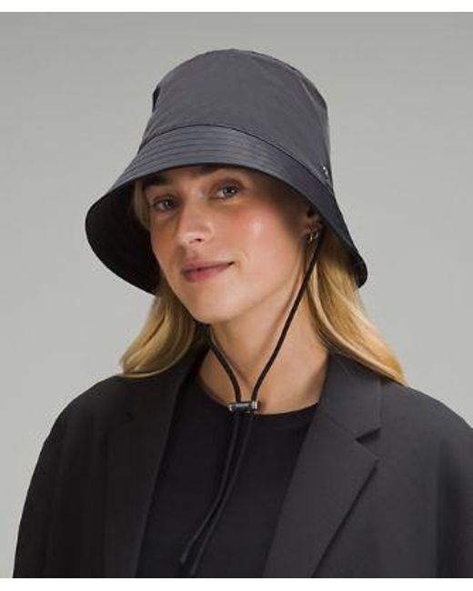 lululemon athletica Black – Nylon Bucket Hat – – Size Large/Xl