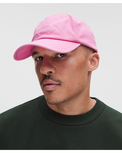 lululemon athletica Pink – Classic Ball Cap Wordmark – – Size Large/Xl