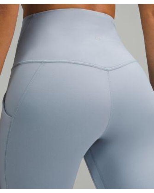 lululemon athletica Blue Align High-Rise Leggings With Pockets 25"