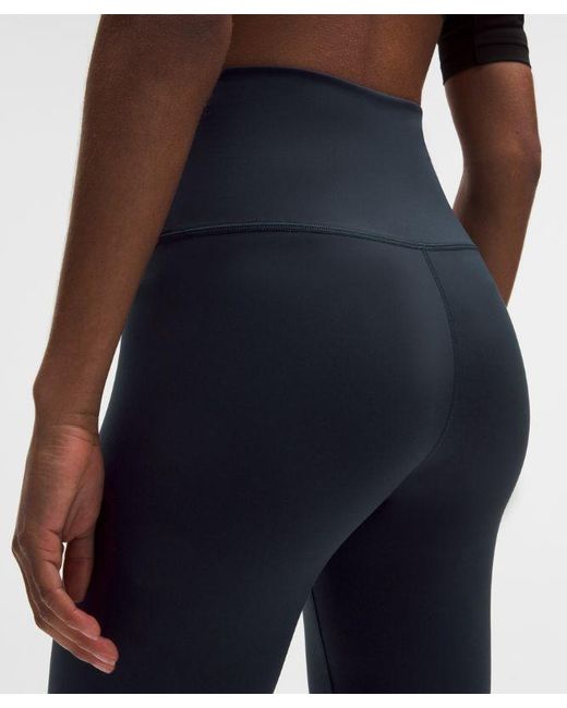 lululemon athletica Blue Wunder Train No Line High-Rise Tight 25"