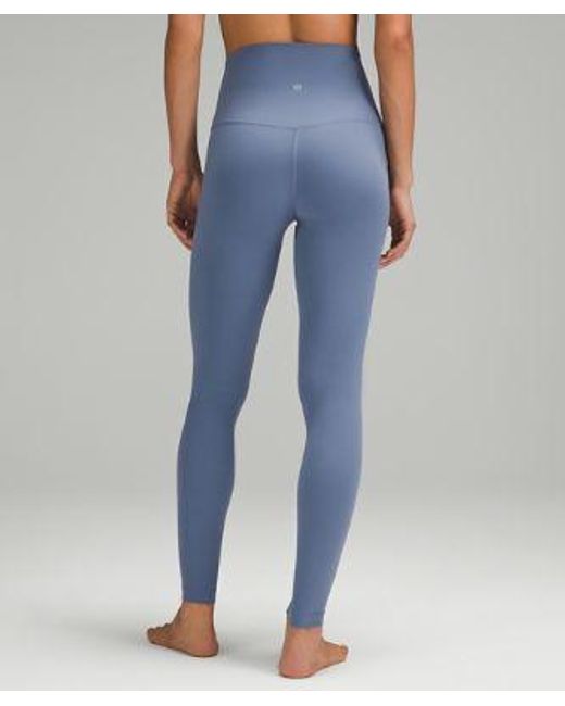 lululemon athletica Blue – Align Super-High-Rise Pants – 28" – –