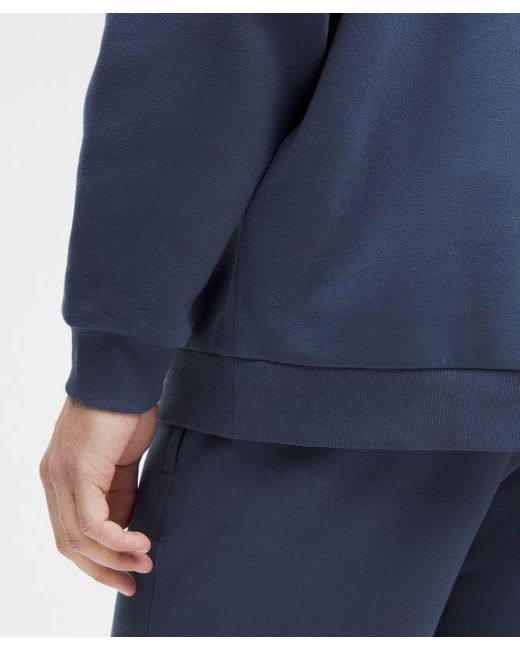 lululemon athletica Blue Steady State Crew for men