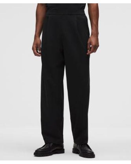 lululemon athletica Black Daydrift Relaxed-Fit Pleated Trouser Shorter for men