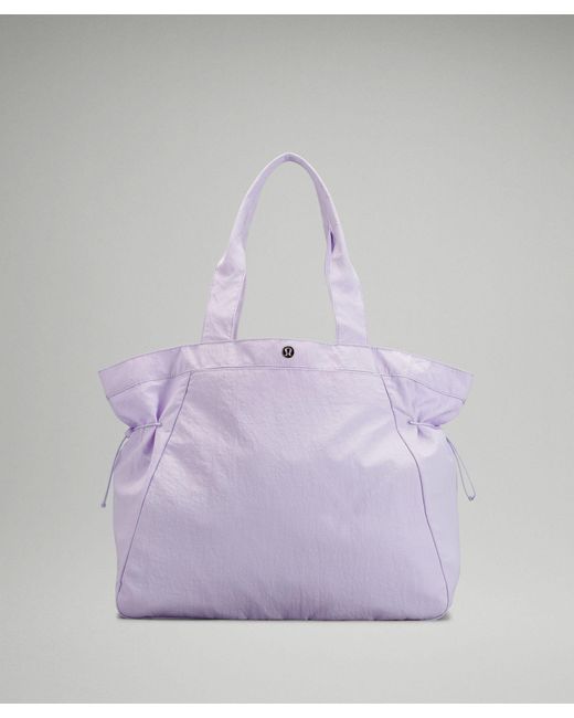 lululemon athletica Purple Side-cinch Shopper Bag 18l