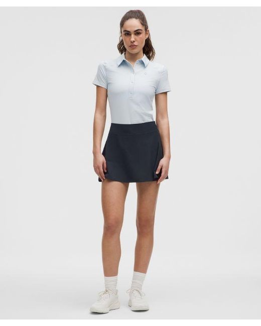 lululemon athletica Lightweight High-rise Tennis Skirt - Color Blue - Size 14