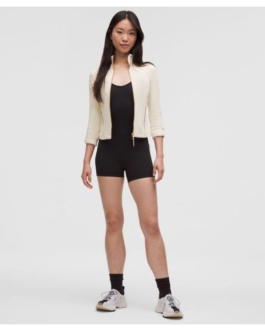 lululemon athletica White Define Cropped Jacket