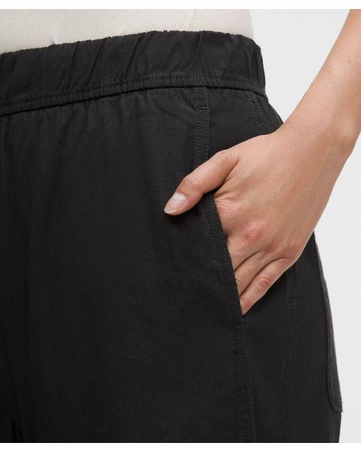 lululemon athletica White – Lululinen High-Rise Relaxed-Fit Pants Regular – – Size Large