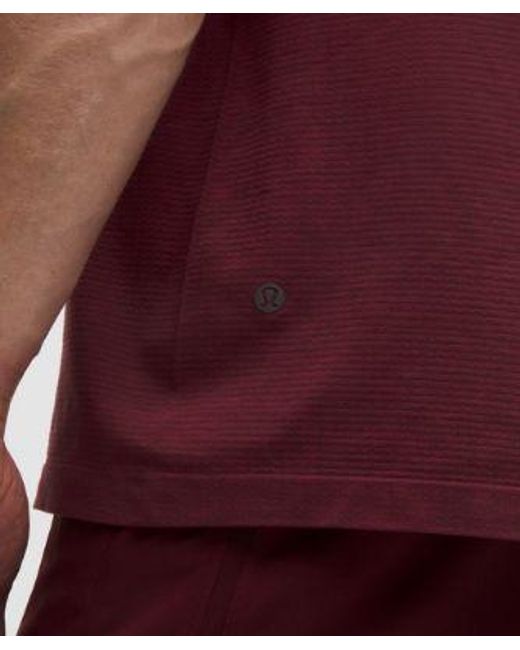 lululemon athletica Red Metal Vent Tech Sleeveless Shirt for men
