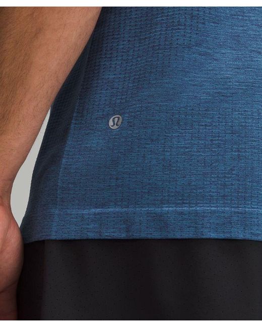 lululemon athletica Blue – Metal Vent Tech Polo Shirt Fit – – for men