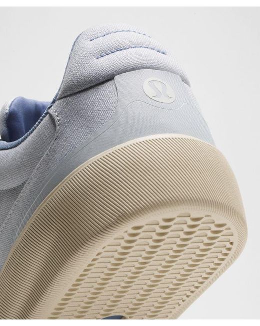 lululemon athletica Blue Cityverse Cotton Canvas Sneaker for men
