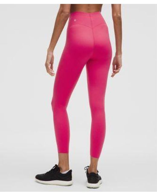 lululemon athletica Pink Glow Up Super-High-Rise Tight 25"
