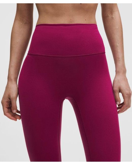lululemon athletica Red – Wunder Train No Line High-Rise Tight Leggings – 25" – Size 4