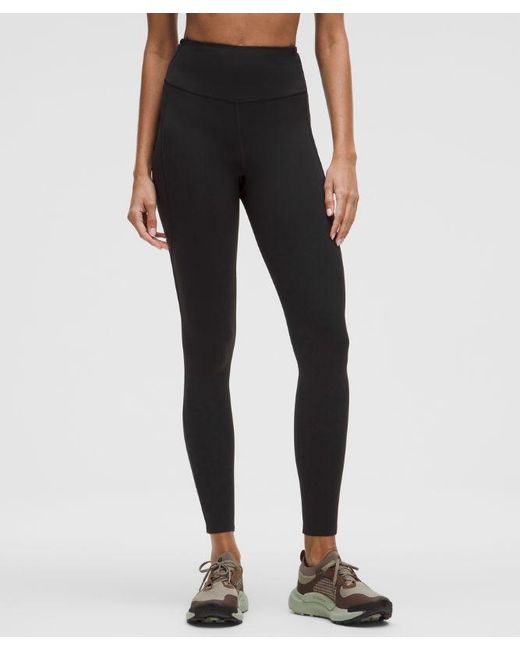 lululemon athletica Fast And Free High-rise Tight Leggings Pockets - 28" - Color Black - Size 0