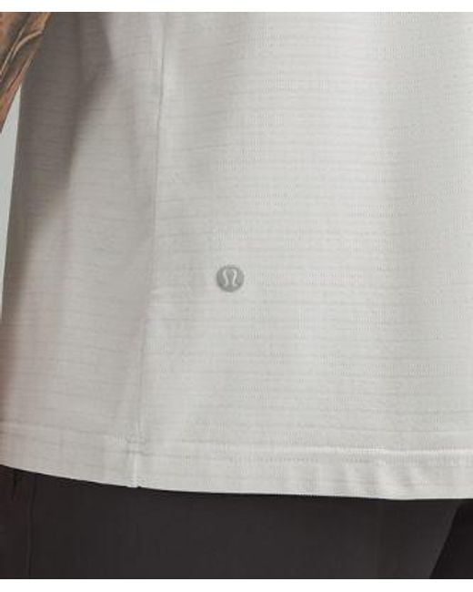 lululemon athletica Gray – License To Train Relaxed Short-Sleeve Shirt – – for men