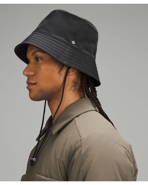 lululemon athletica Black – Nylon Bucket Hat – – Size Large/Xl