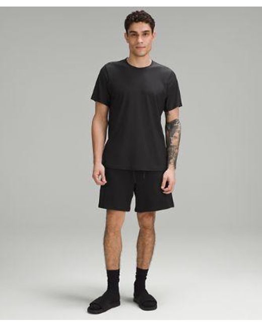 lululemon athletica Black – Ultra-Soft Nulu Short-Sleeve T-Shirt – – for men