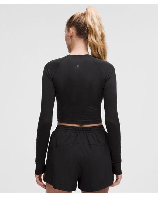 lululemon athletica Green – Swiftly Tech Cropped Long-Sleeve Shirt 2.4 – – Size 4
