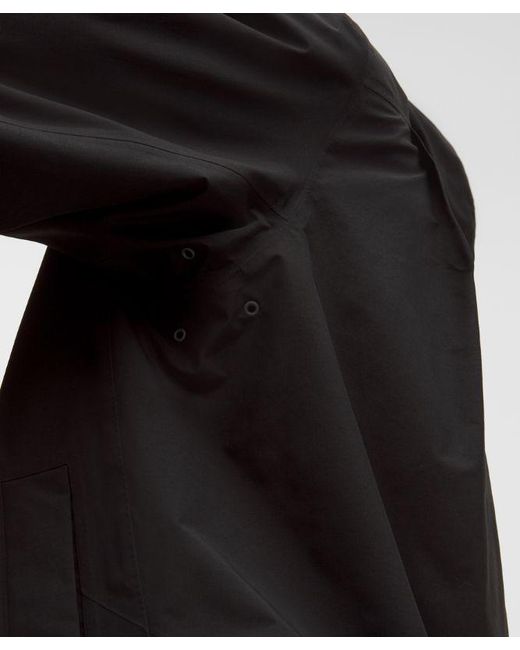lululemon athletica Black Waterproof Cinch-Hem Jacket for men
