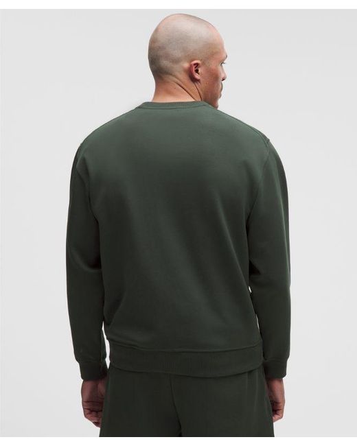lululemon athletica Green Grand Standard Long-Sleeve Crew for men