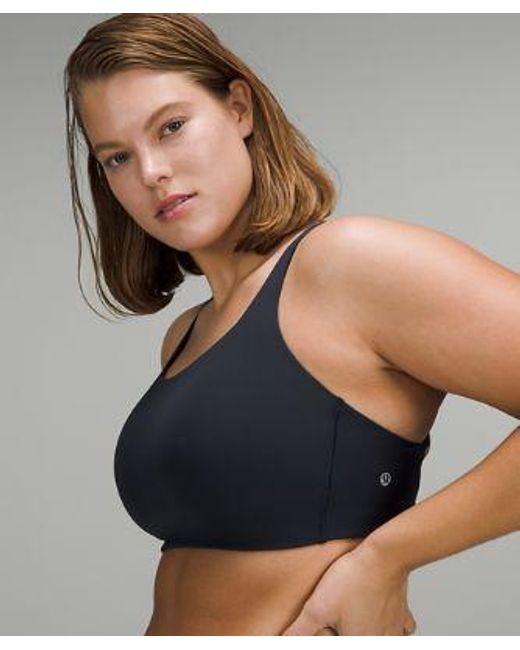 lululemon athletica Blue Energy Sports Bra High Support