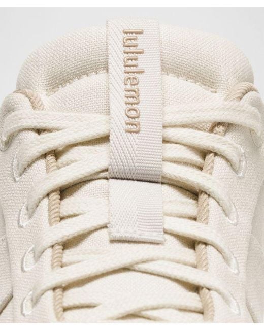 lululemon athletica White Cityverse Cotton Canvas Sneaker for men