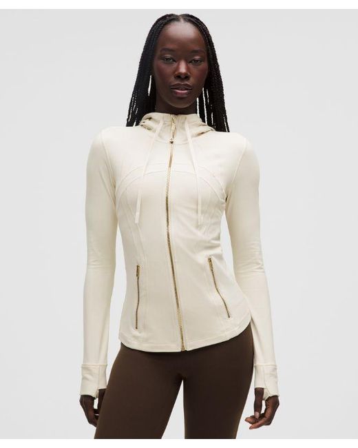 lululemon athletica Natural – Define Hooded Jacket Nulu – – Size 10