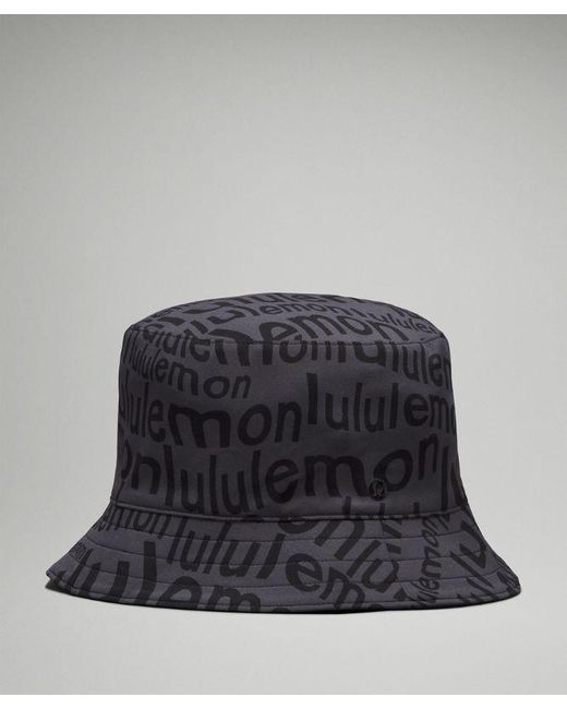lululemon athletica Black – Both Ways Reversible Bucket Hat – –