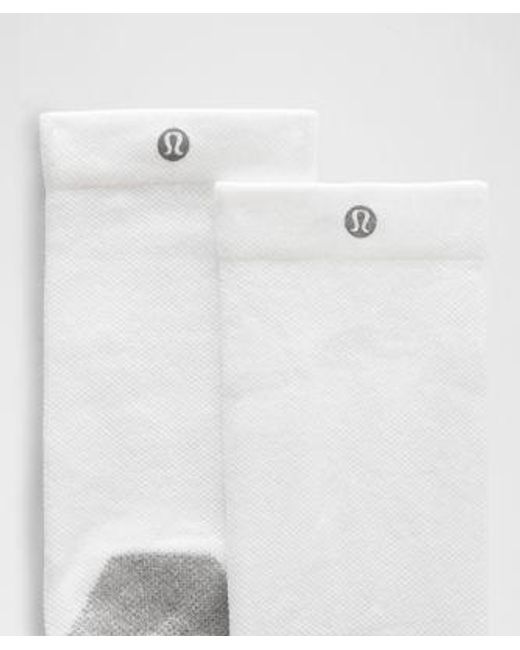lululemon athletica Blue Power Stride Cushion Crew Socks