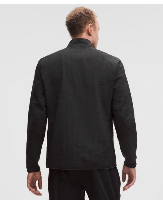 lululemon athletica Black – Grid Full-Zip Jacket – – Size Small for men