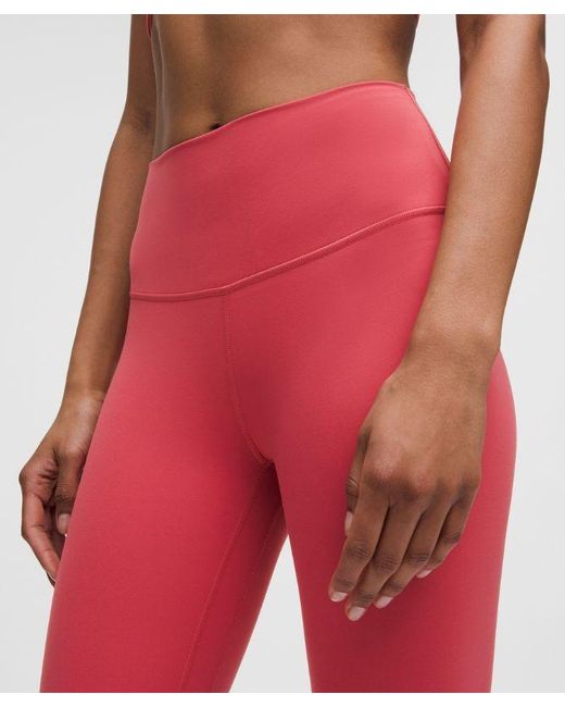 lululemon athletica Red Align High-Rise Pant 25"