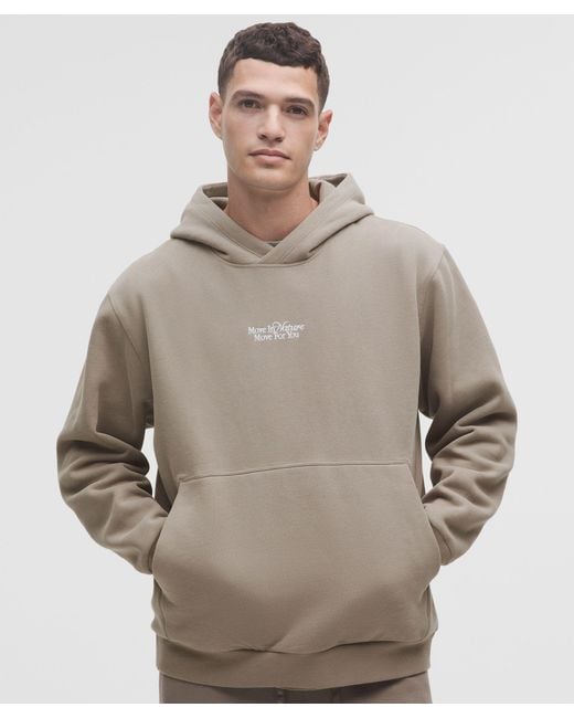 lululemon Men's Gray Steady State Pullover Hoodie