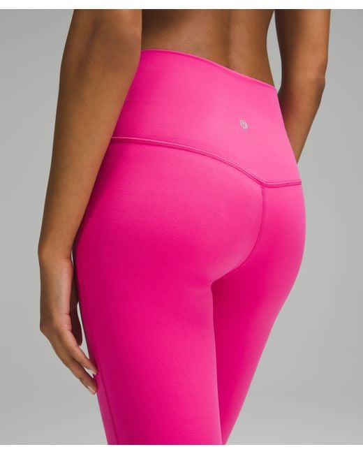 lululemon athletica Align High-rise Pants - 28 - Color Pink/neon - Size 0
