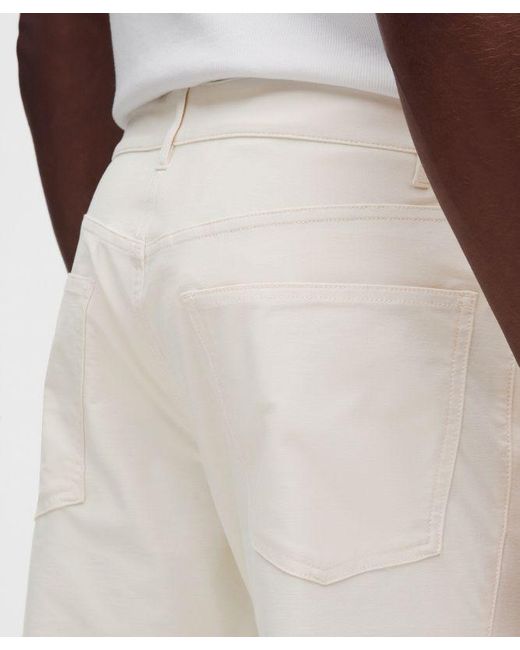 lululemon athletica White Easyfive Classic-Straight Pant 32L for men
