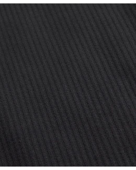 lululemon athletica All It Takes Ribbed Nulu Long-sleeve Shirt - Color Black - Size 10