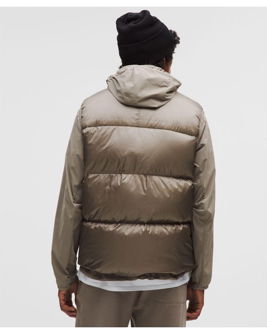 lululemon athletica Gray Always Down Puffer Vest for men