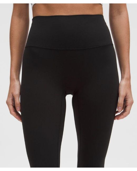lululemon athletica Black – Align No Line High-Rise Pants – 25" – – Size 4